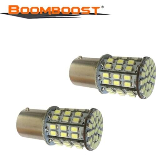 2 Pieces LED 64SMD Brake Reverse Turn signal Lights 12V Fog Lamps Headlight Bulb