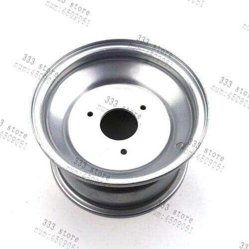 8 inch rear wheel accessories wheels white 8 inch 3 hole hub for off road vehicle beach vehicle ATV motorcycle part