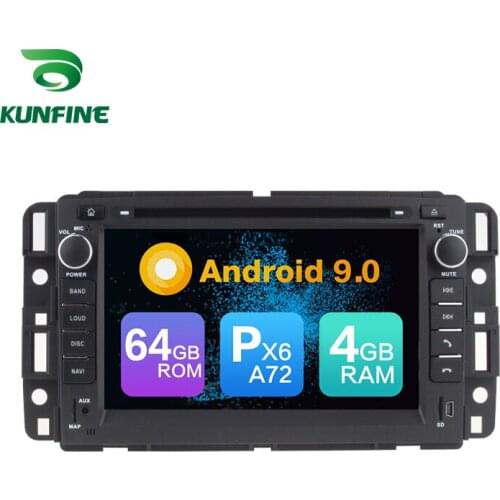 Android 9.0 Core PX6 A72 Ram 4G Rom 64G Car DVD GPS Multimedia Player Car Stereo For GMC Chevrolet Tahoe radio headunit