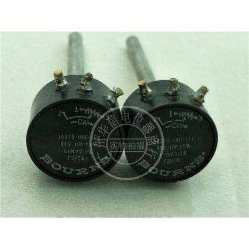 Used BOURNS multi-circle wire potentiometer 10K 3437S-UAC-103 shaft length 70MM