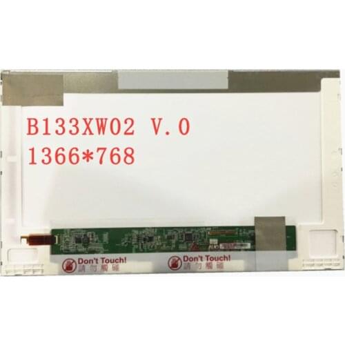 Free Shipping B133XW02 V.0 V.2 B133XW02 V0 LP133WH1-TLD2 N133B6-L02 For HP CQ32 CQ35 CQ36 CQ325 Lenovo Z360 G360 LCD screen