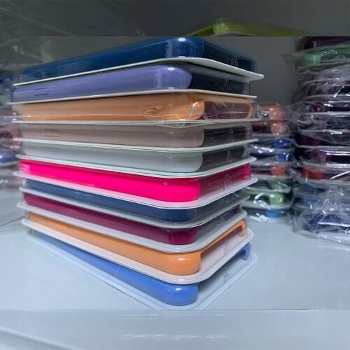 25Pcs/lot Silicone Case For iphone 7 8 6S 6 Plus 11 Pro X XS MAX XR Case For iphone 7 8 plus X SE Back Cover case with Real box