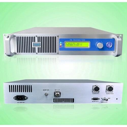 1500 Watts FM Broadcast transmitter 87.5MHz-108MHz am fm radio fm transmitter Long Range