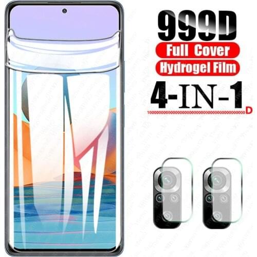 For Xiaomi Redmi Note 10 Pro Hydrogel Film Screen Protector max Screen Protector on Redmi note10 10s camear lens Tempered Glass