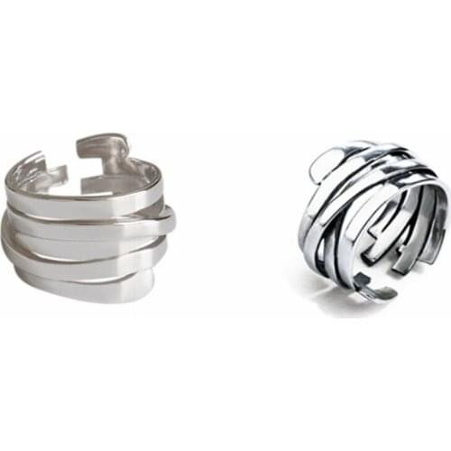 Offers with free shipping big rings for women multi layers large wide huge adjustable rings Tibetan sliver jewelry KJZ0390