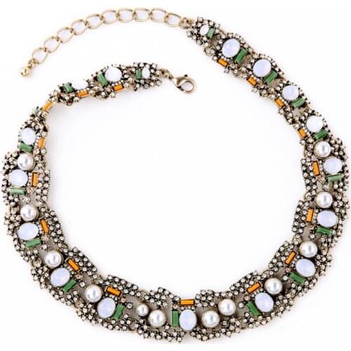 Novelty Female Egyptian Jewelry High-end Handmade My Orders Hot Big Chunky Necklace