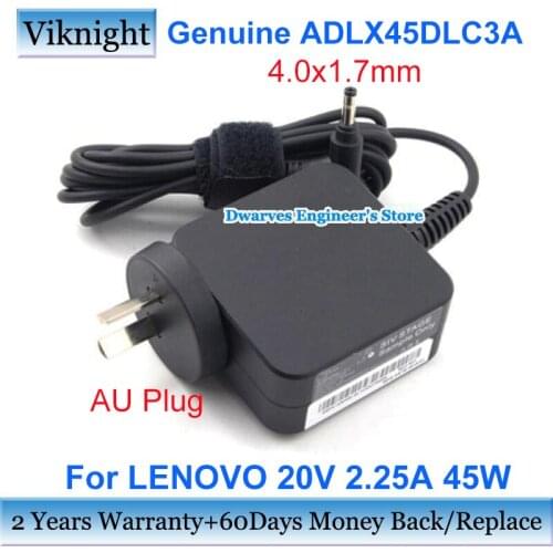 Genuine ADLX45DLC3A AC Adapter 20V 2.25A Laptop Charger For LENOVO 100S CHROMEBOOK YOGA 310-11IAP 5A10M42736 Power Supply