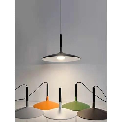 Nordic Restaurant UFO Chandelier Simple Creative Industrial Style Minimalist Bar Restaurant Flying Saucer Chander Single Head