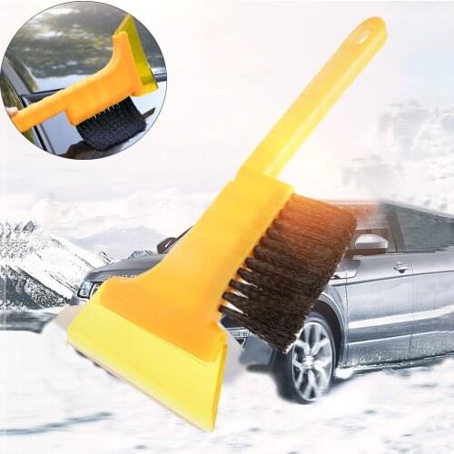 Car Vehicle Ice Scraper Snow Shovel Removal Brush Winter Windshield Body Removal Tool Car RV Camper SUV Exterior Accessories