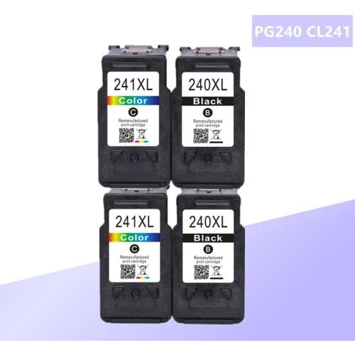 Compatible PG240 CL241 PG-240 CL-241 Ink Cartridge PG 240 241 For Canon Pixma MG3522 MG3122 MG3620 MG3520 MG4220 MG3220 MG2220