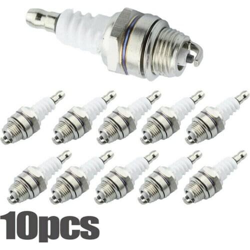 High Quality 10PCS Spark Plugs L7T For Stihl Hedge Lawnmover Chainsaw Parts