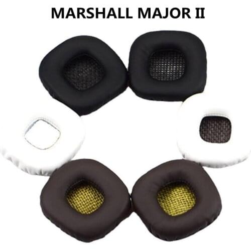 Sponge Soft PU Leather Material Ear Pads for MARSHALL MAJOR II Headphones Earpads Replacement Headsets Accessories