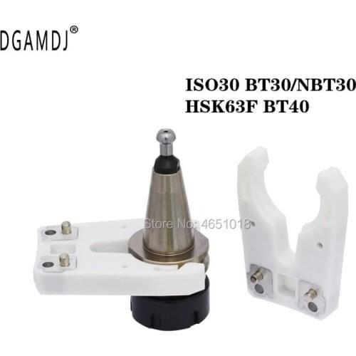 1pcs ISO30 claw BT30 / NBT30 HSK63F BT40 chuck tool iron CNC router use to change the knife automatically