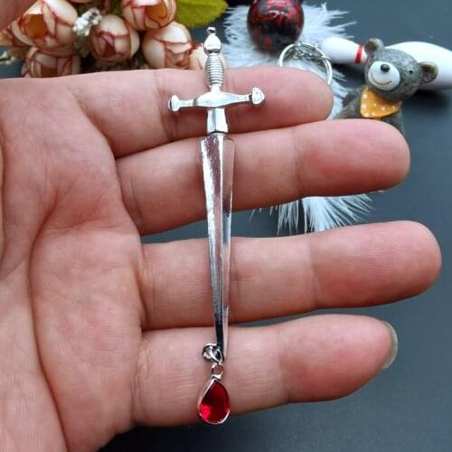 1Pcs Vintage Cool Sword Earrings Female Punk Ear Hoops Fashion Jewellery Novel Charm Women Men Gift Gothic Mystical Unique