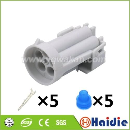 2sets auto 5pin cable sealed plastic connector wiring harness plug 12065158