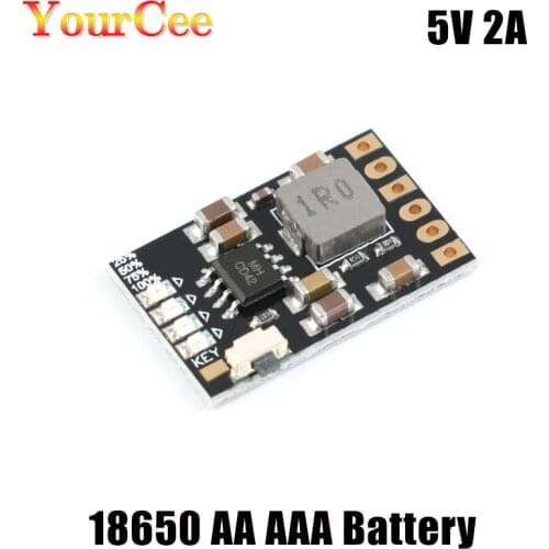 5Pcs 5V2A Lithium Battery Charge Discharge Integrated Module Mobile Power Protection Charging PCB Board for 18650 AA AAA Battery