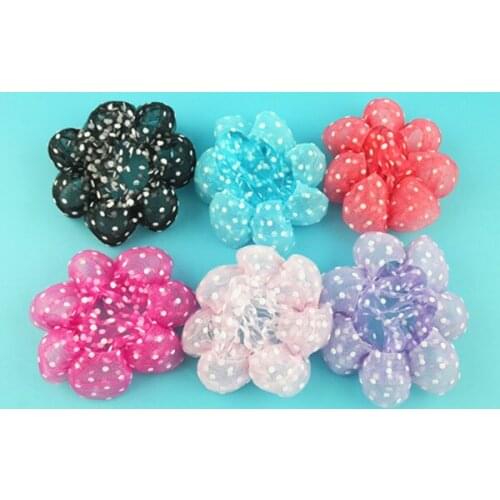 6 Pcs 6 Colors Woman Girl Hair Snood Bun Cover Hairnet Ballet Dance Skating Mesh Bun Cover Hair Accessory