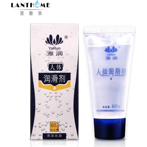 60G Intimate Lubricant for Anal Vagina Water Soluble Fisting Lubrication Massage Oil Anal Lube Sexo Sex Aphrodisiac for Women