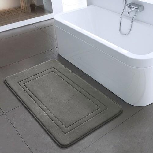 50x80cm Bathroom Bedroom Non-slip Mats sponge Rug Shower Carpet for Bathroom Kitchen high Quality Bath Mat