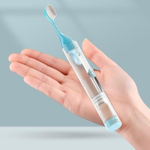 Creative Travel Portable Folding Toothbrush Toothpaste Oral Gift Toothbrush Set