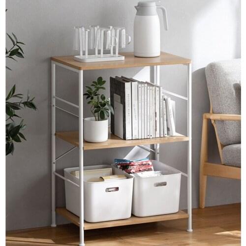 Multi layers kitchen organizer shelf microwave oven stand space saving storage rack