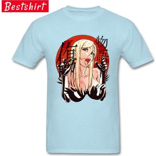 Love Kiss Ahegao T Shirts Anime Monogatari Sexy Pin Up Tshirts Men Japanese Manga Harajuku T-Shirts High Quality Sweatshirt