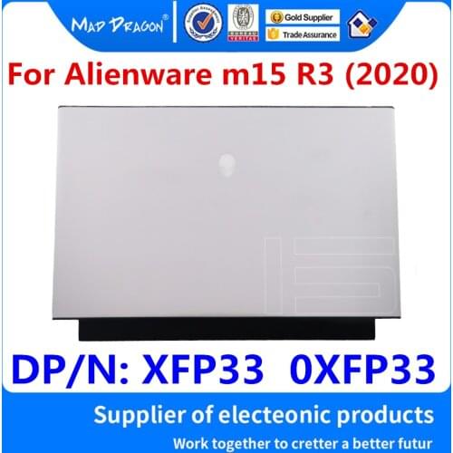 New original laptops white LCD Top Cover LCD Back Cover Assembly For Dell Alienware m15 R3 (2020) M15 R3 FDQ51 XFP33 0XFP33