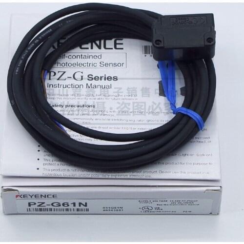A new KEYENCE Kean PZ-G61N PZ-G62N optoelectronic switch NPN reflective photoelectric sensor