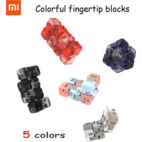 Original Xiaomi Color aleatorio Fingertip Block Mitu curioso ciego empaquetado 0.2% Hidden Lucky Edition descompresión precioso