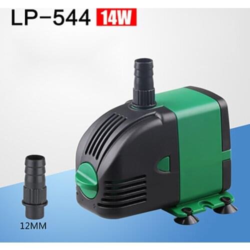 LP-544 220V 900L / h 14 W Submersible Water Pump Aquarium Fountain Aquarium Fish Tank Energy Saving stainless steel shaft
