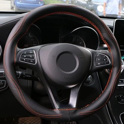 Anti-wear Car Steering Wheel Covers/Universal 38cm Three-dimensional Breathable Anti-slip Steering-Wheel Sleeve Protector