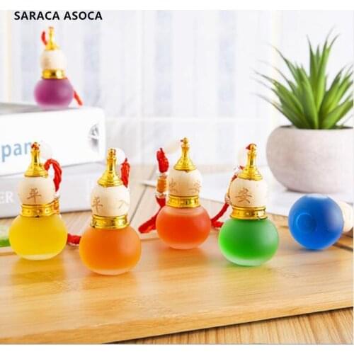 Wholesale and Retail 10ML Car Perfume Pendant Empty Glass Perfume Bottles car accessories 20PCS/LOT