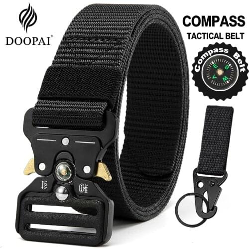 Tactical Mens Belt camo Nylon Military Metal Buckle Automatic Adjustable Heavy leather belts for men Мужской Тактический Пояс