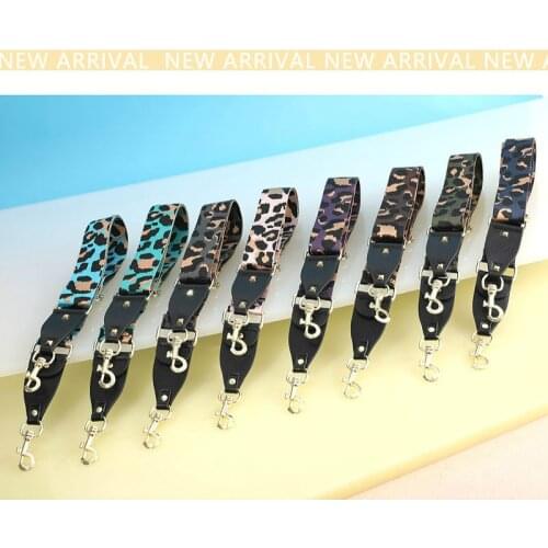 MEDADA New 2019 Leopard Print Strap Accessories Belt Wide Shoulder Bag Strap Handbag Part Adjustable Belt