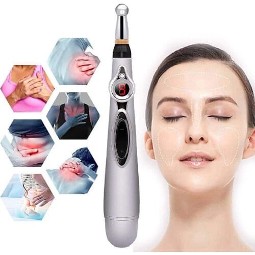 Acupuncture Pen Body Massage Pen Electric Meridian Laser Therapy Instrument Energy Pen Relief Pain Tools