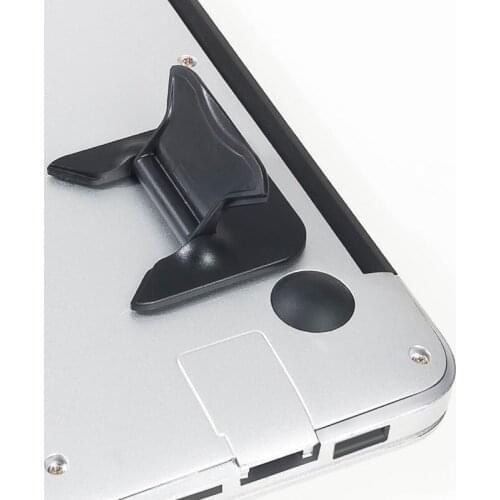 Hidden ring clasp laptop bracket foldable desktop to increase heat dissipation For macbook invisible support portable stand