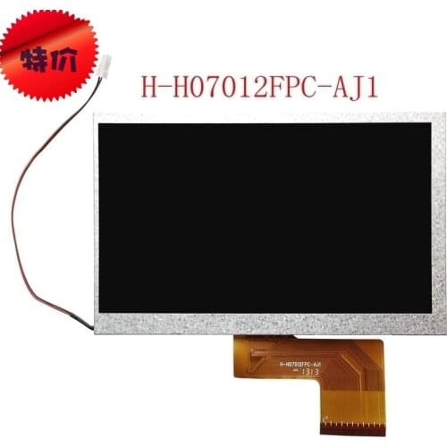 Compatible replacement H-H07012FPC-AJ1 7 inch lcd screen 60 pin 164*103*3 MM (not original)