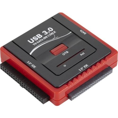 Universal 5GBPS High Speed Converter USB3.0 to SATA/IDE 2.5in 3.5in External Hard Disk Case Box Adapter Cable for PC Laptop