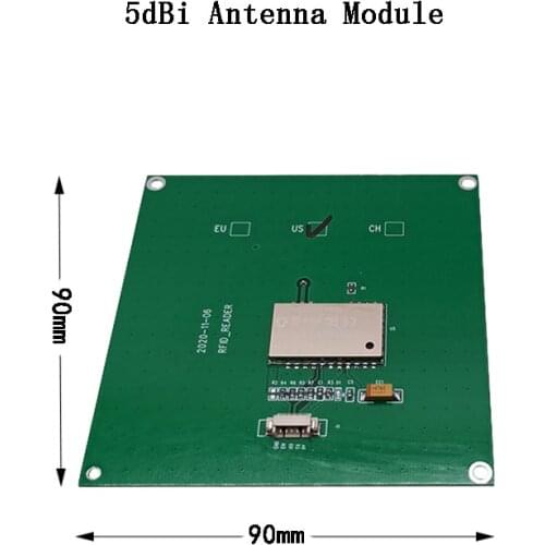 FM-509 Size 90*90mm Integrated 5dBi Ceramic Antenna Read Range Up to 3.5 Meters 900Mhz RFID UHF Writer Module For raspberryPI