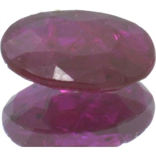 0,99ct Ruby Oval Cut