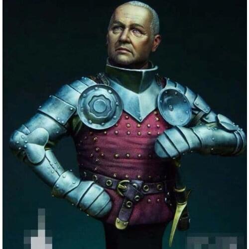 1/12 Resin Bust Figure Bust Model Wallachia Noble GK Figure Unassembled, unpainted