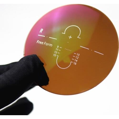 1.50 HMC Optical Lenses Polarized Brown Free Form Progressive Lenses EXIA OPTICAL KD-119 Series
