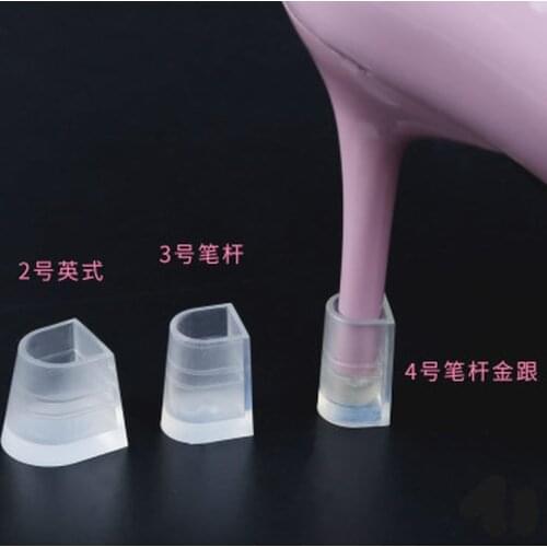 1Pair New High Heel Covers Antislip Latin Stiletto Dancing Covers Shoe Care Kit Cap High Heel Silicone Protectores Stoppers
