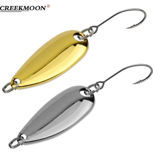 10pcs Spoon Fishing Lure 3g Metal Shell Bait Isca Artificial Fishing Bait Pesca Fishing Tackle Trout Lure Swimbait Wobbler Lures
