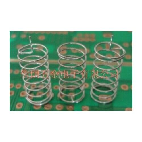 200PCS compression spring / touch spring 6mm*13mm for household appliance PCB board