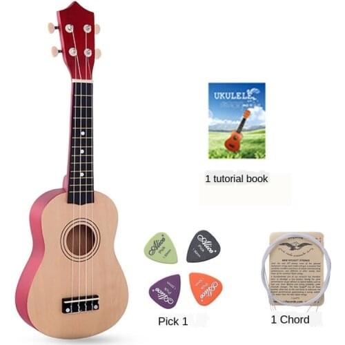 21 Inch 16 Colors High Quality Ukulele Guitar Wooden Ukulele Musical Gifts Guitar Musical Instruments for Beginners Childrens