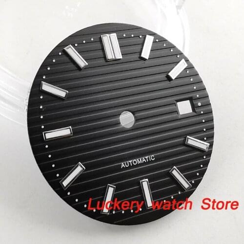 29.8mm no logo black dial fit for 2824 2836 Miyota 8215 821A Mingzhu 2813 Automatic movement-BP59