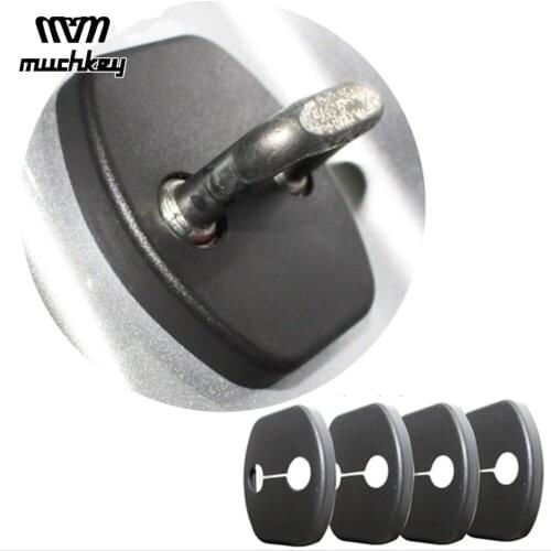 For Volkswagen Vento Amarok Skoda Kodiaq UP Sharan Caravelle Car Accessories Car Door Lock Cover Car Door Buckle Cover 4PCS