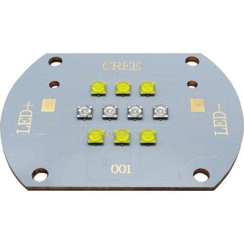 50W Cree XLamp 50W XTE XT-E 6x White + 4x Royal Blue Coral Hybrid Multichip LED Light Lamp