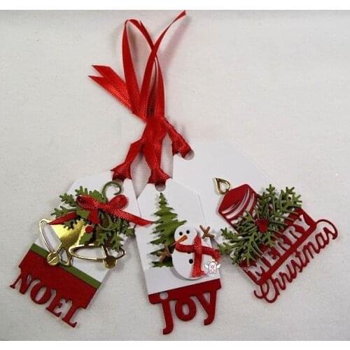 PP Craft metal cutting dies cut die mold 8Pcs Christmas decoration Scarpbook paper craft knife mould blade punch stencils dies